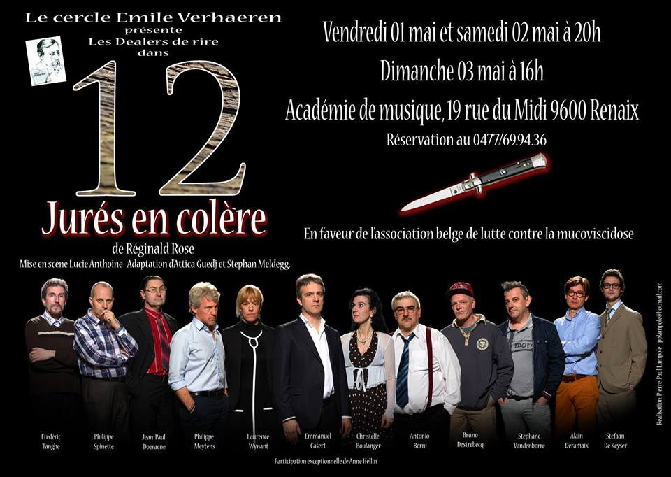 affiche douze jurés